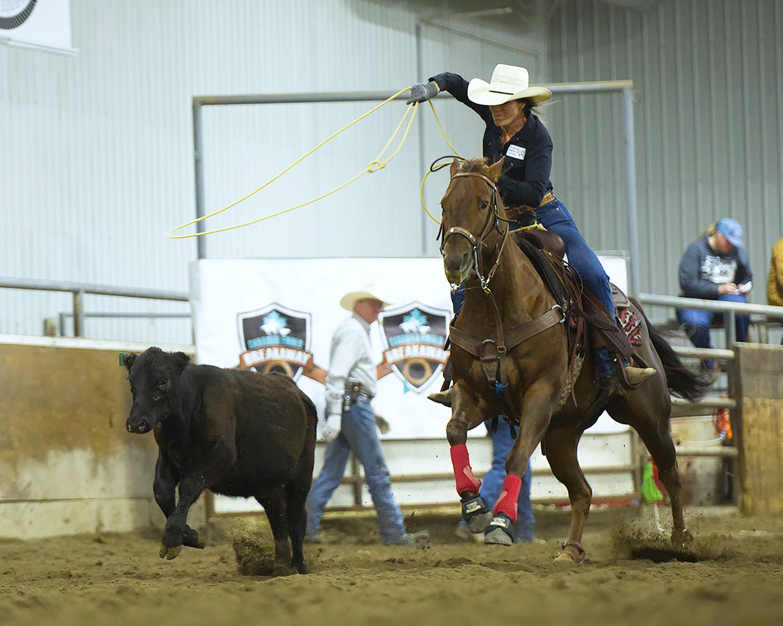 arna gavaga breakaway roping, candian finals breakaway